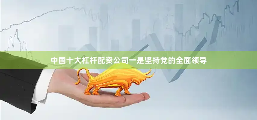 中国十大杠杆配资公司一是坚持党的全面领导